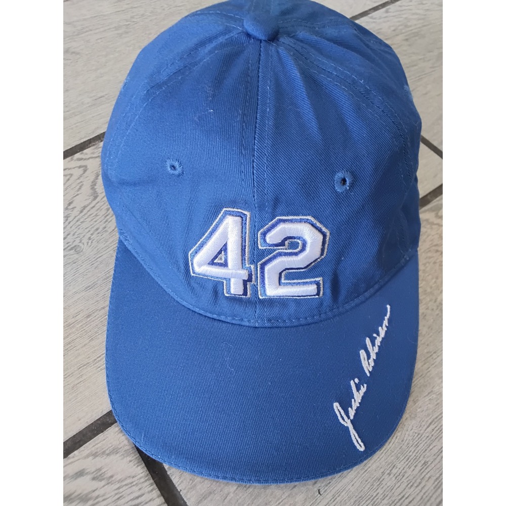 Melonwear Seattle Mariners Jackie Robinson 42 Blue Adjustable Baseball Hat Cap